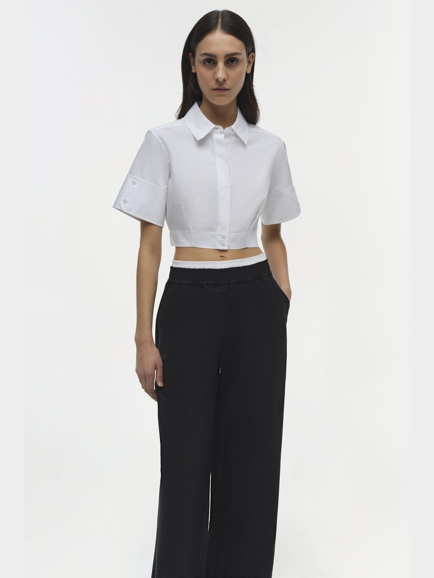 Olly double waistband pant
