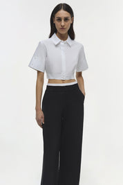 OLLY DOUBLE WAISTBAND PANT