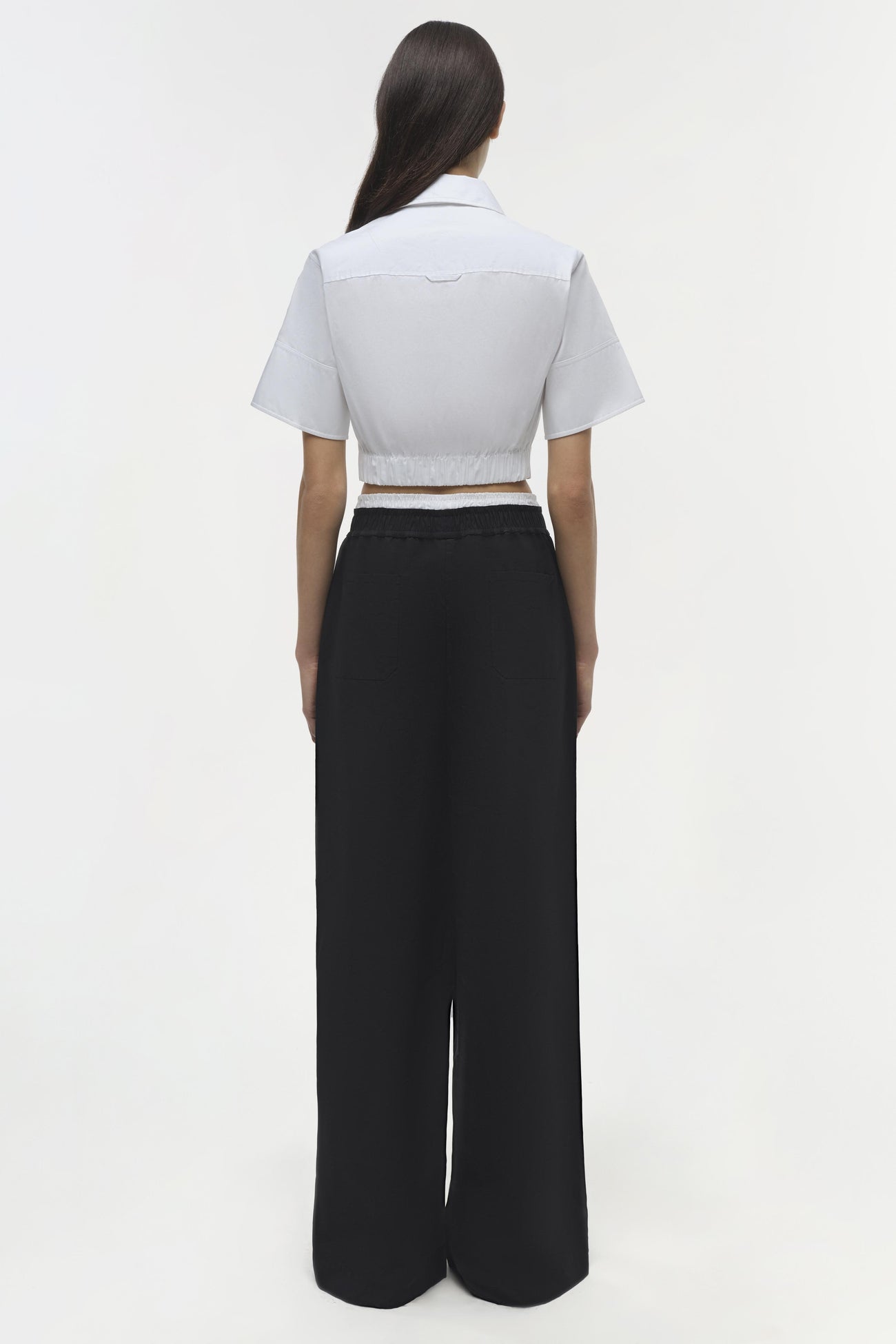 OLLY DOUBLE WAISTBAND PANT