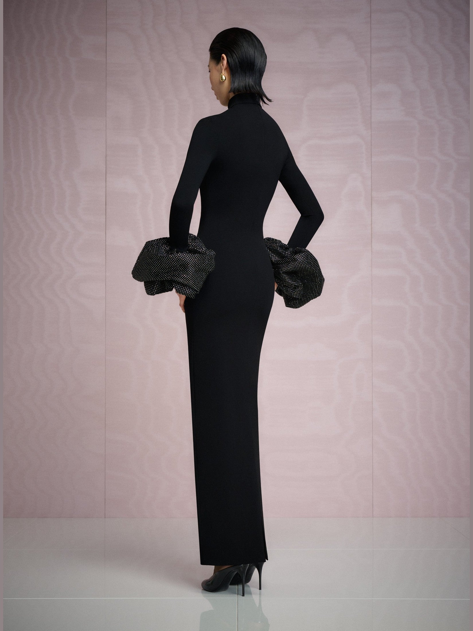 Viviana crystal maxi dress