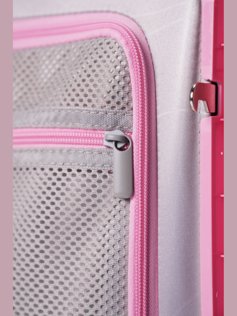 Buscar soft pink cabin bag