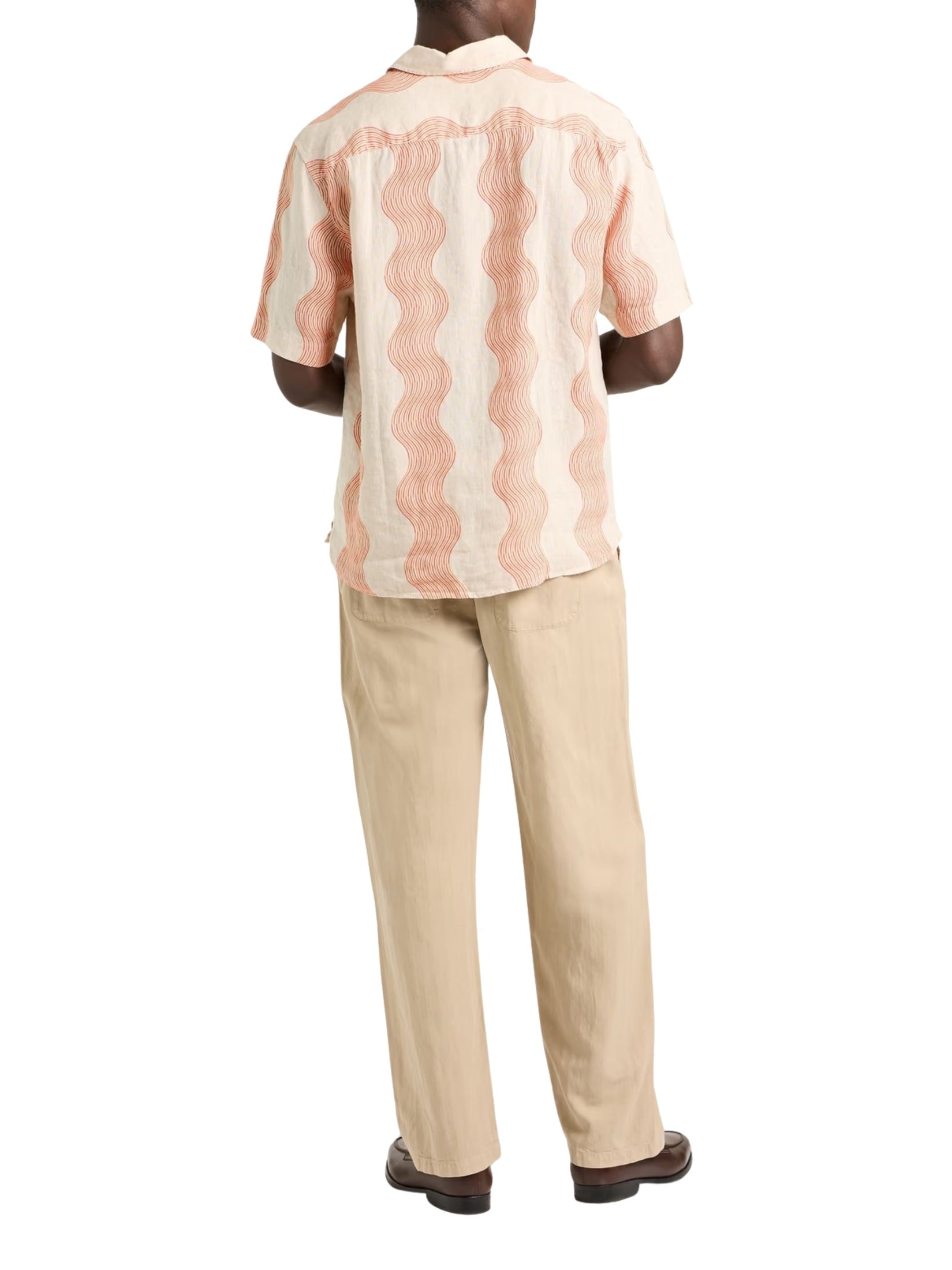Mendes linen blend trousers
