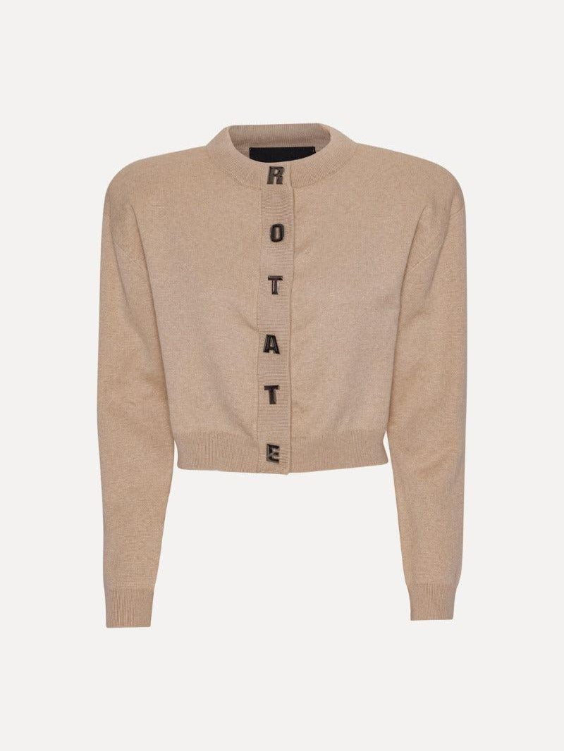 Firm knit cardigan