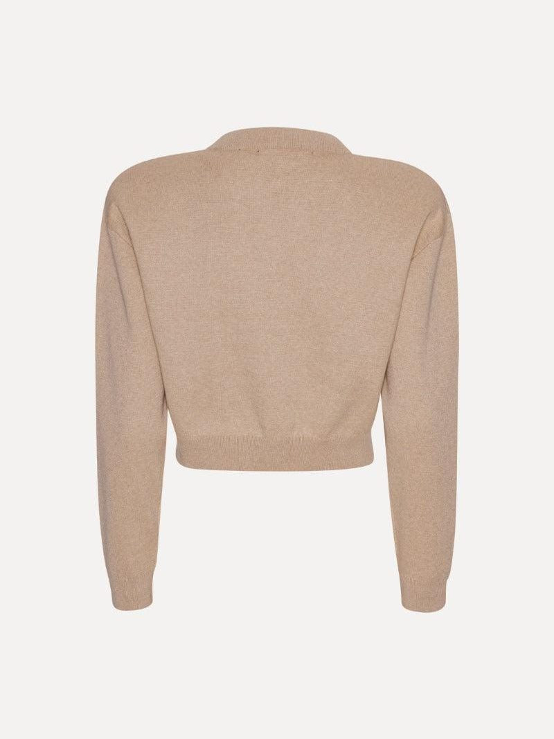 Firm knit cardigan