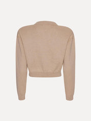 Firm knit cardigan