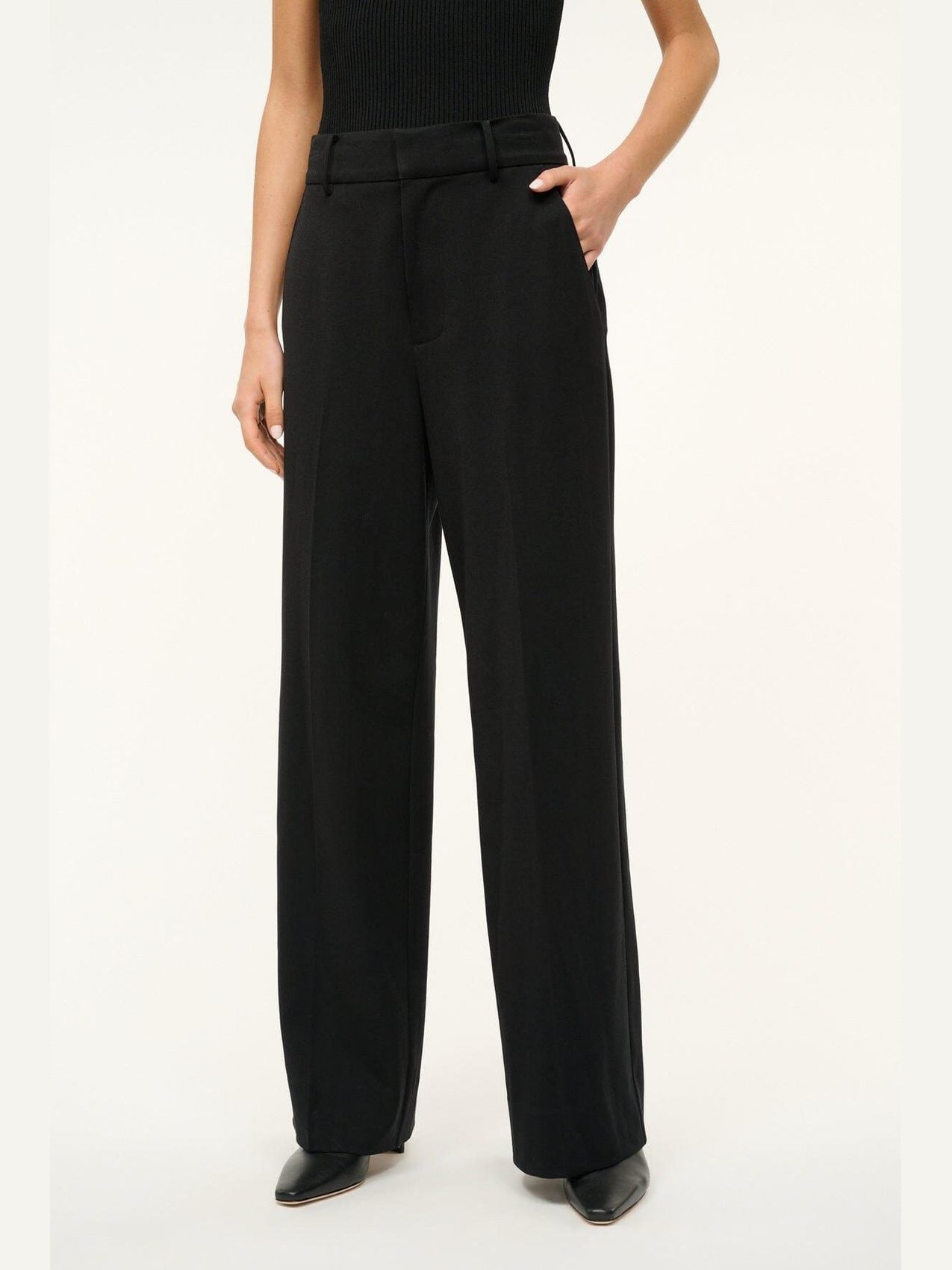 Prince twill pant black