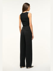 Prince twill pant black