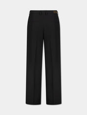 Twin-pleat pants
