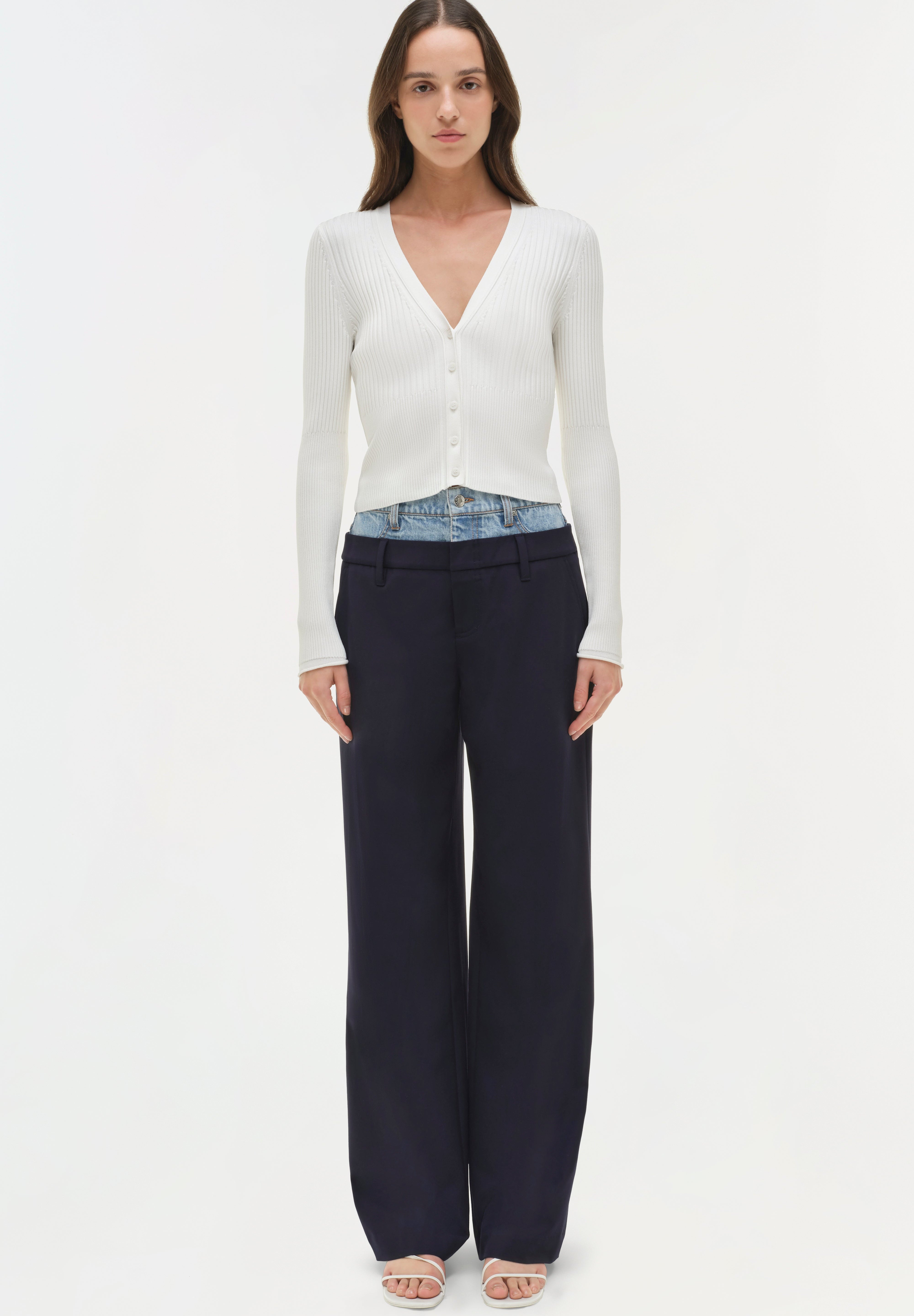 OPHELIA DOUBLE WAISTBAND COMBO PANT