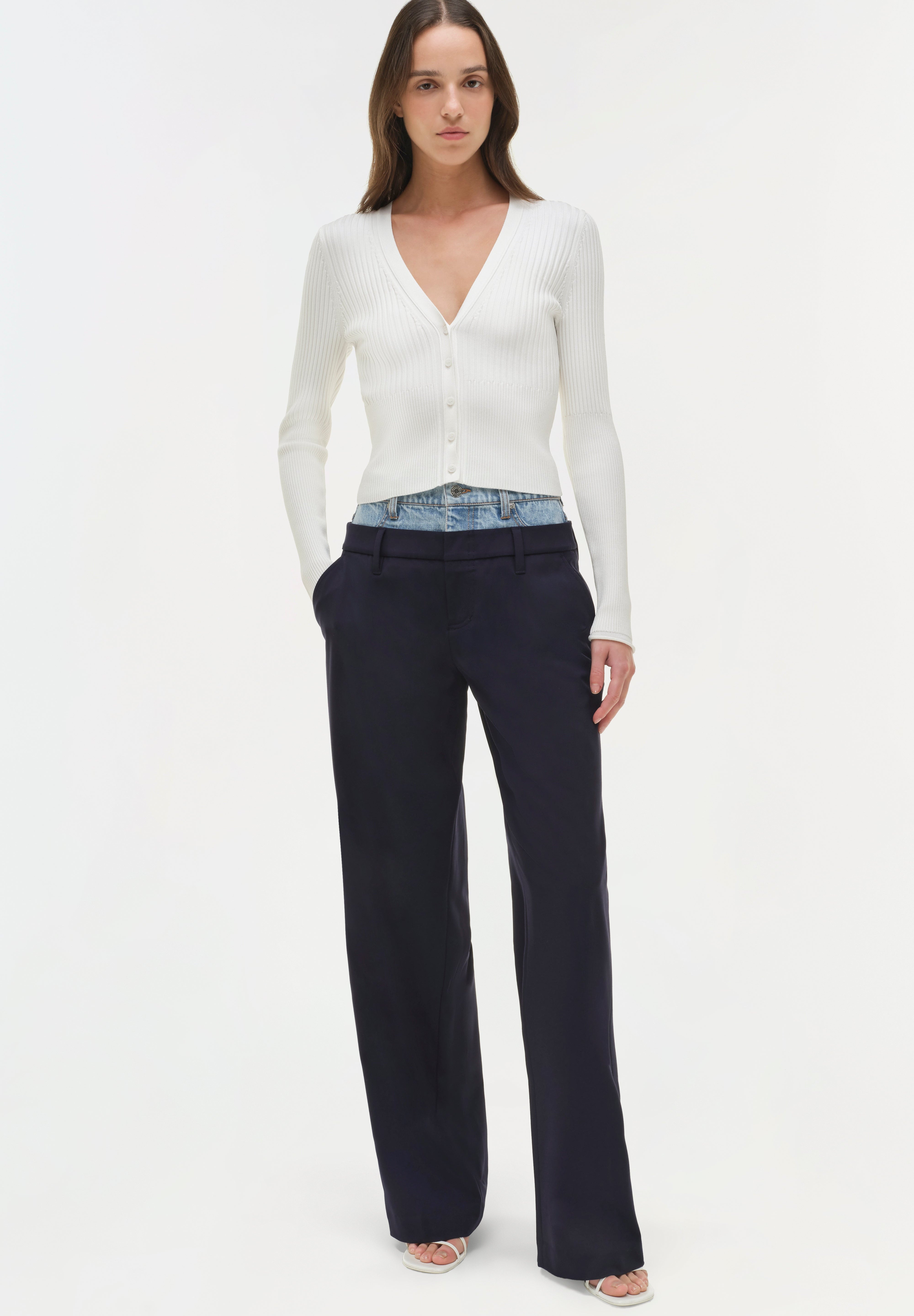 OPHELIA DOUBLE WAISTBAND COMBO PANT