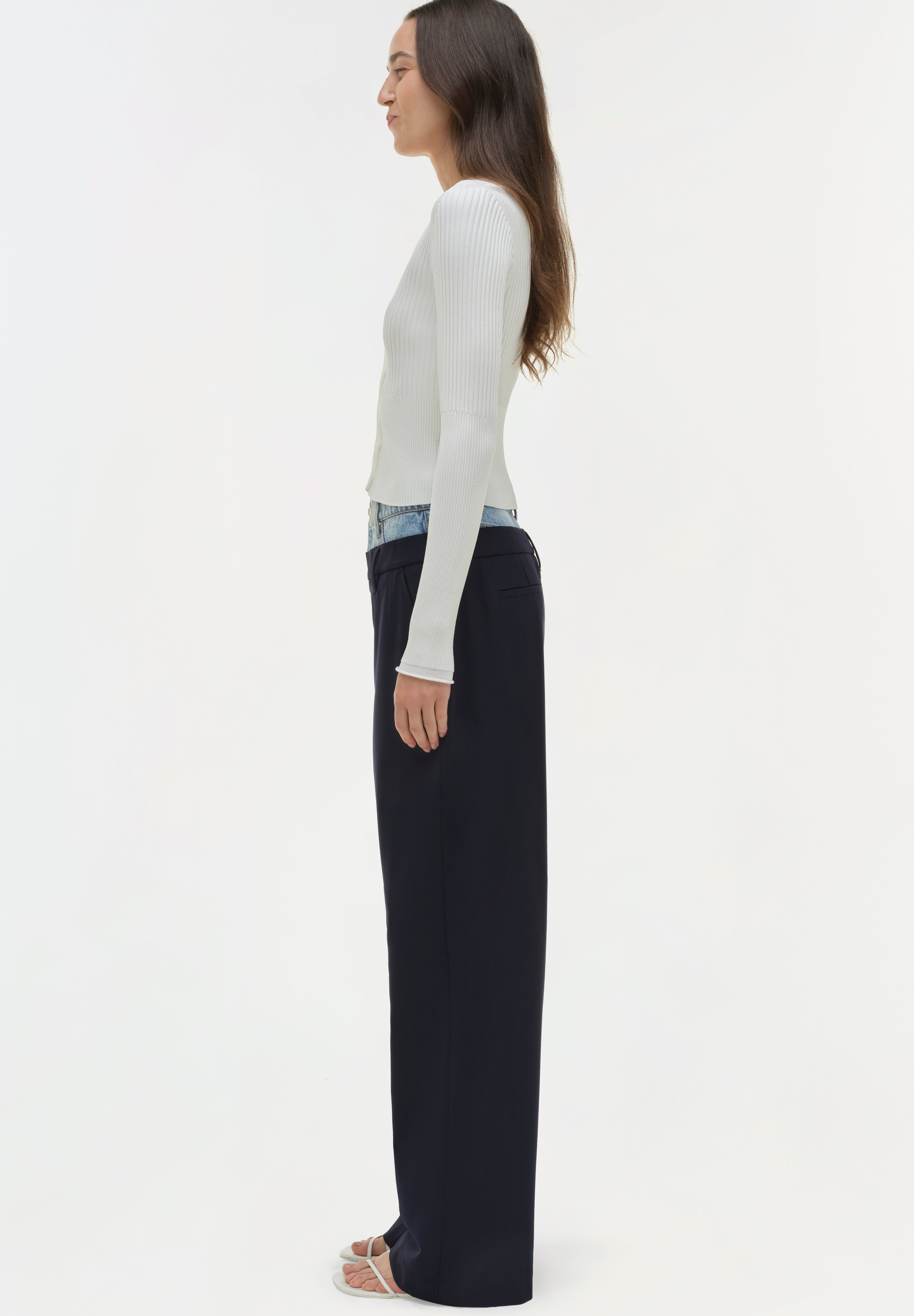 OPHELIA DOUBLE WAISTBAND COMBO PANT