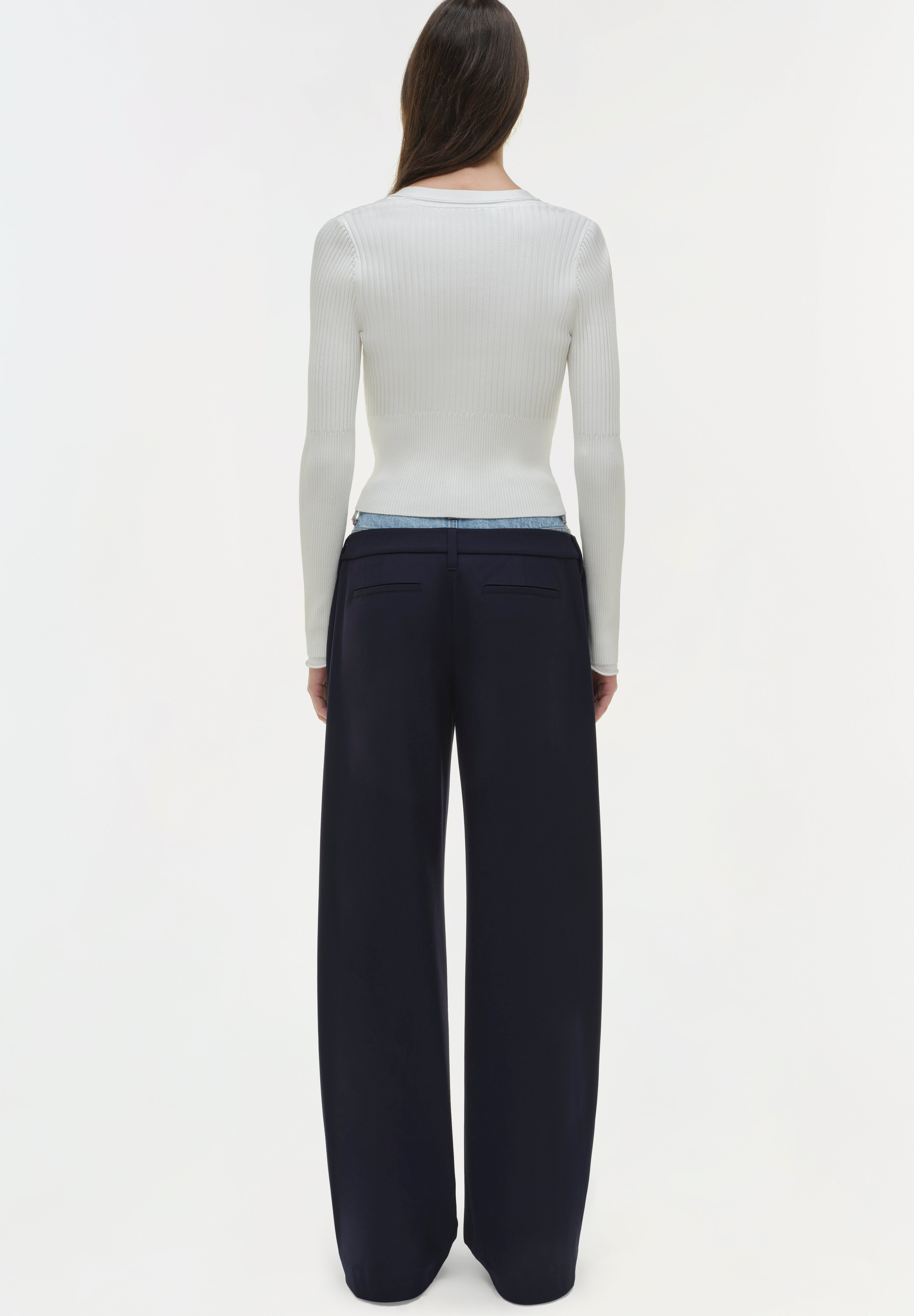 OPHELIA DOUBLE WAISTBAND COMBO PANT