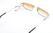 Si8 Gold Frame Rectangular Sunglasses