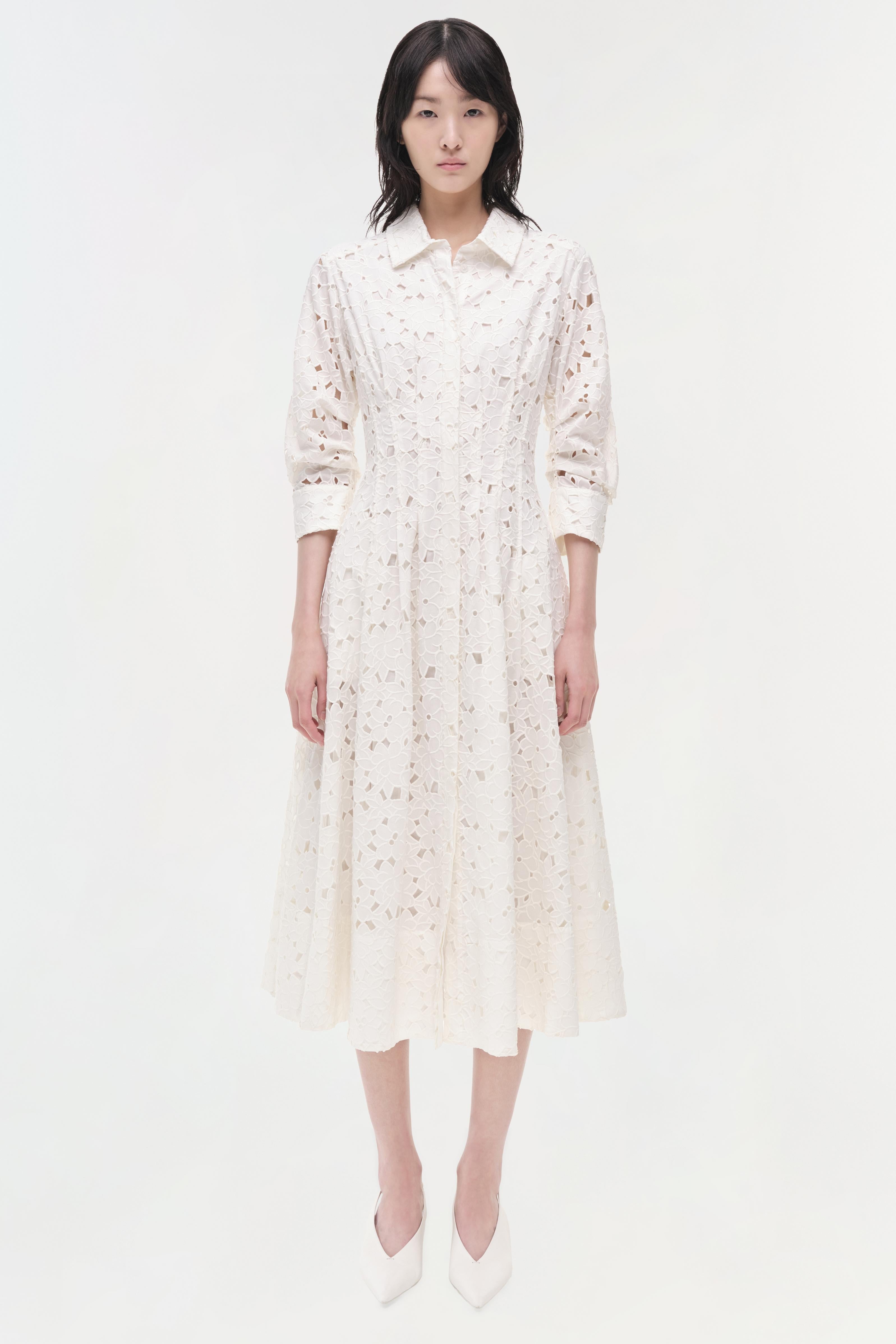 Jazz Embroidered Midi Dress