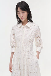 Jazz Embroidered Midi Dress