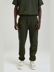 Verdant forest sweatpants