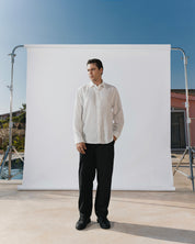 Long sleeve white shirt solmare