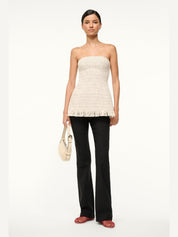Silvia top ivory multi