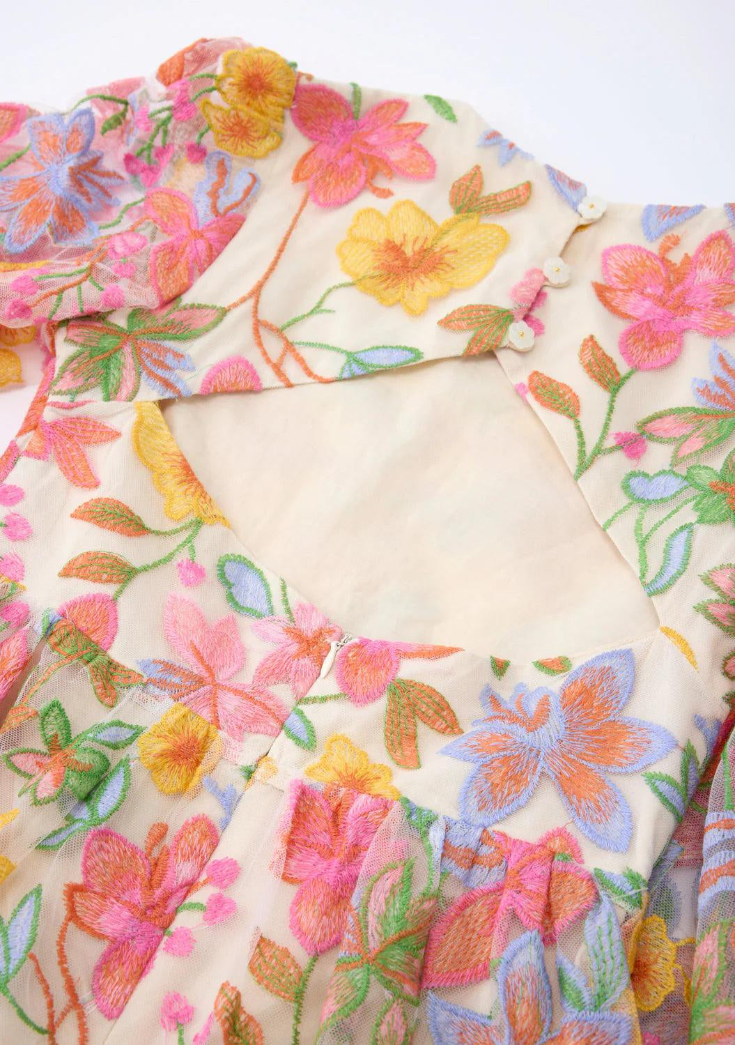 فستان ليا المطرز 