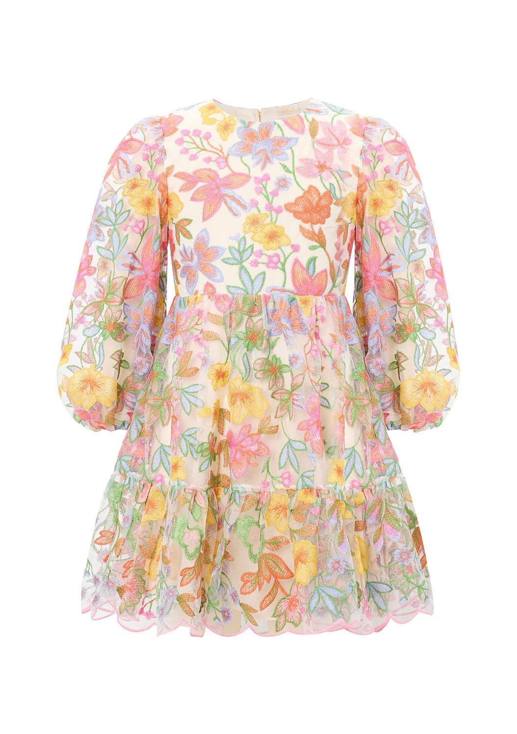 فستان ليا المطرز 