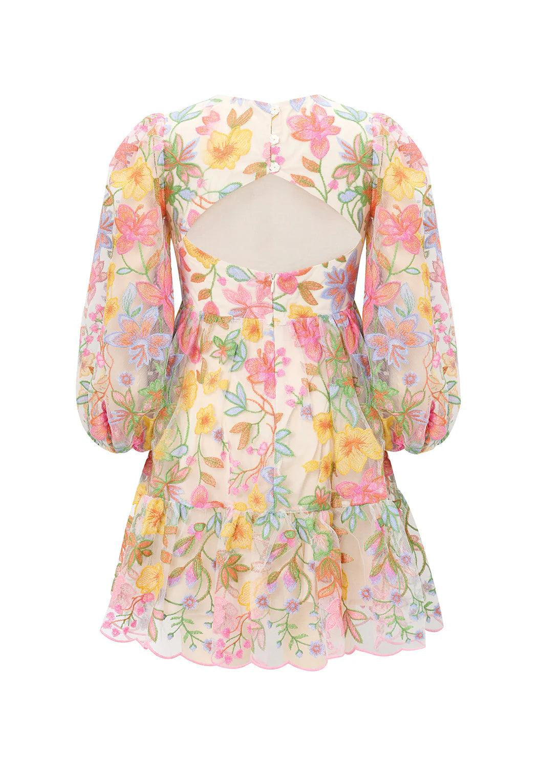 فستان ليا المطرز 