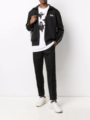 Star Logo Print Zip Track Jacket