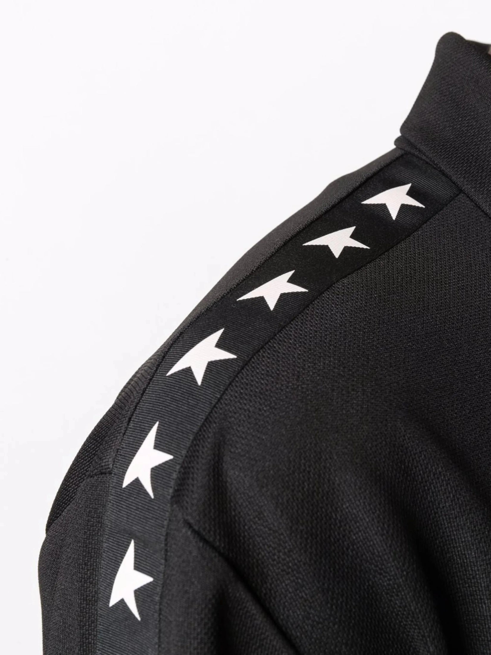 Star logo print zip track jacket