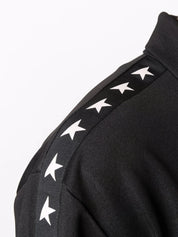 Star Logo Print Zip Track Jacket
