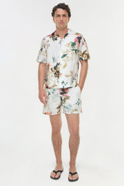 Lowell Floral Printed Swim Shorts