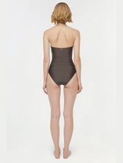 Lorena shell strapless one piece