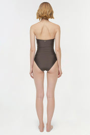 Lorena shell strapless one piece