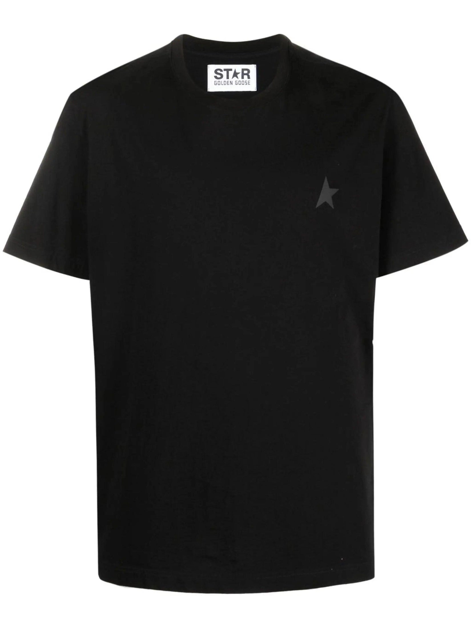 Star m's regular t-shirt/ small star/ blackboard