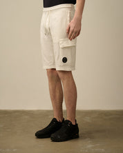 LIGHT FLEECE CARGO LENS SHORTS