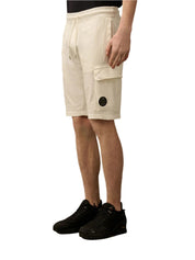 Light fleece cargo lens shorts