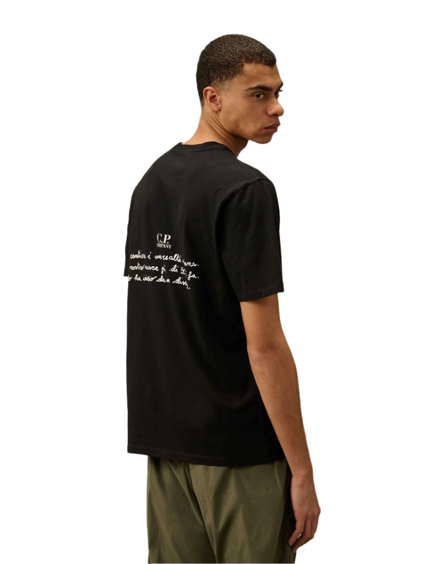 Back letter t-shirt
