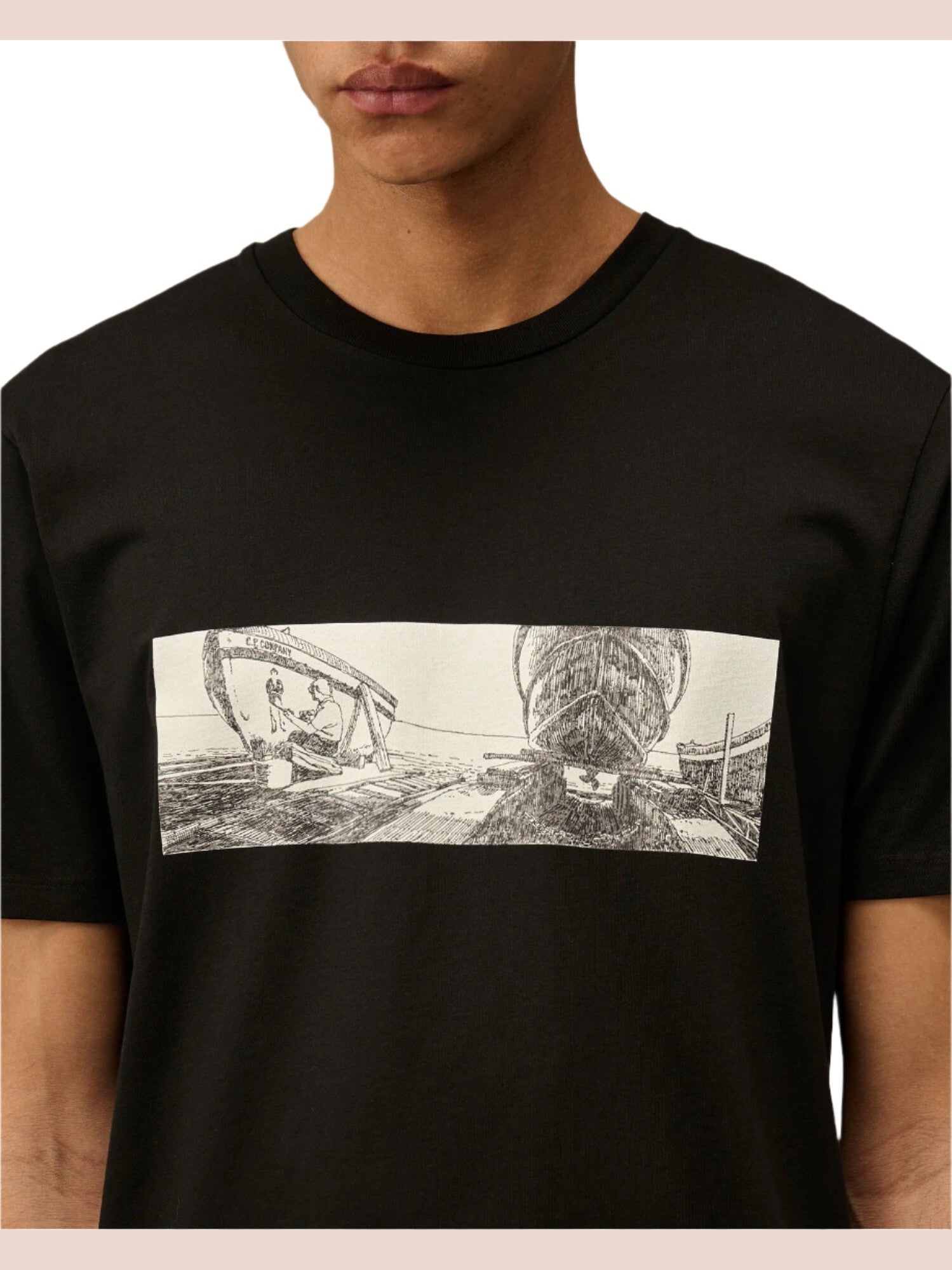 Back letter t-shirt