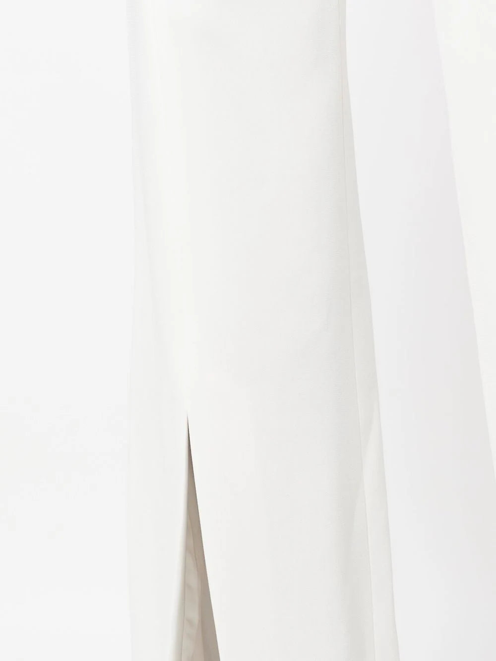 ARIAH CREPE SATIN COMBOFRONT SLIT PANT