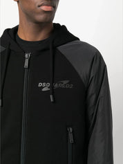 Dsquared2 logo-print hooded jacket