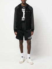 Dsquared2 logo-print hooded jacket