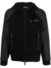 Dsquared2 logo-print hooded jacket