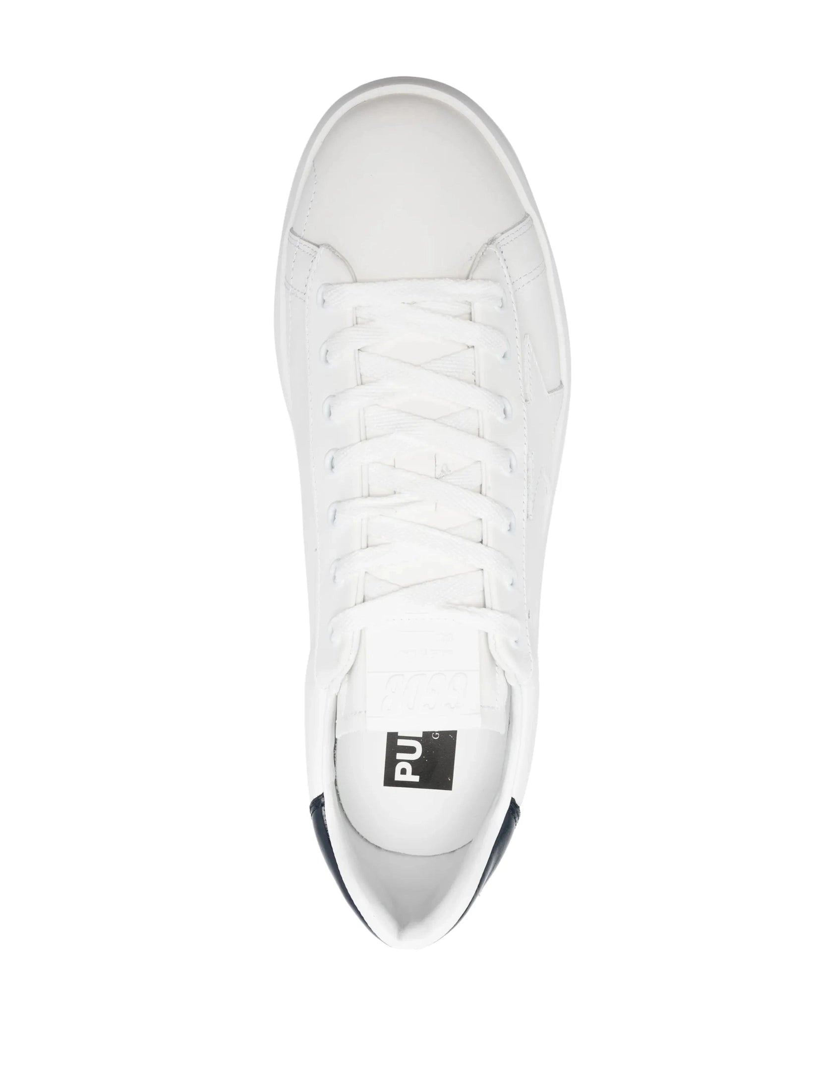Pure star leather upper and star shiny leather heel