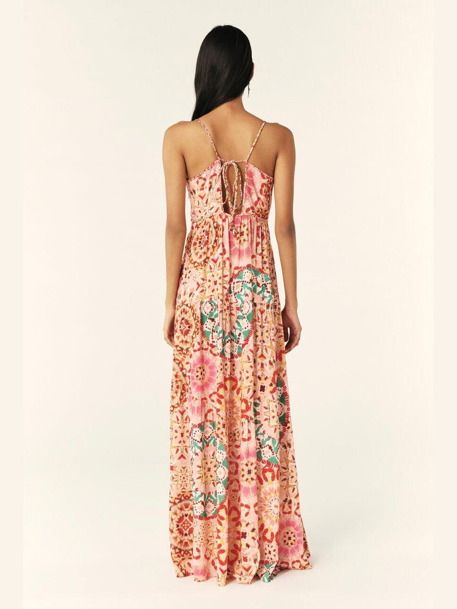 Lamia long strappy dress