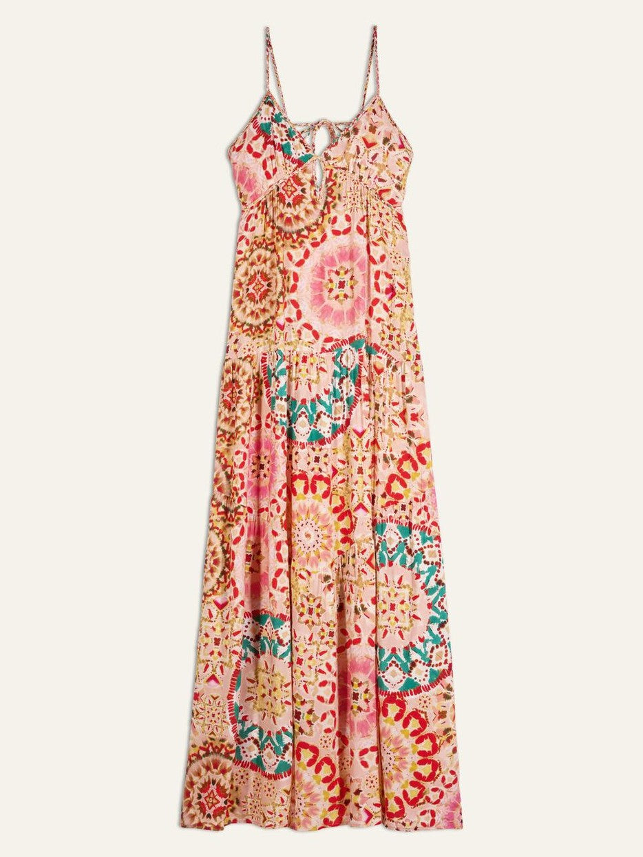 Lamia long strappy dress
