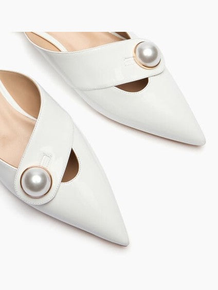 Blade big pink ballet flats