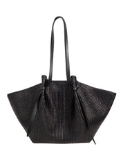 Large mochi woven raffia