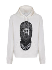 HOODIE PAISLEY MASK ON FRONT
