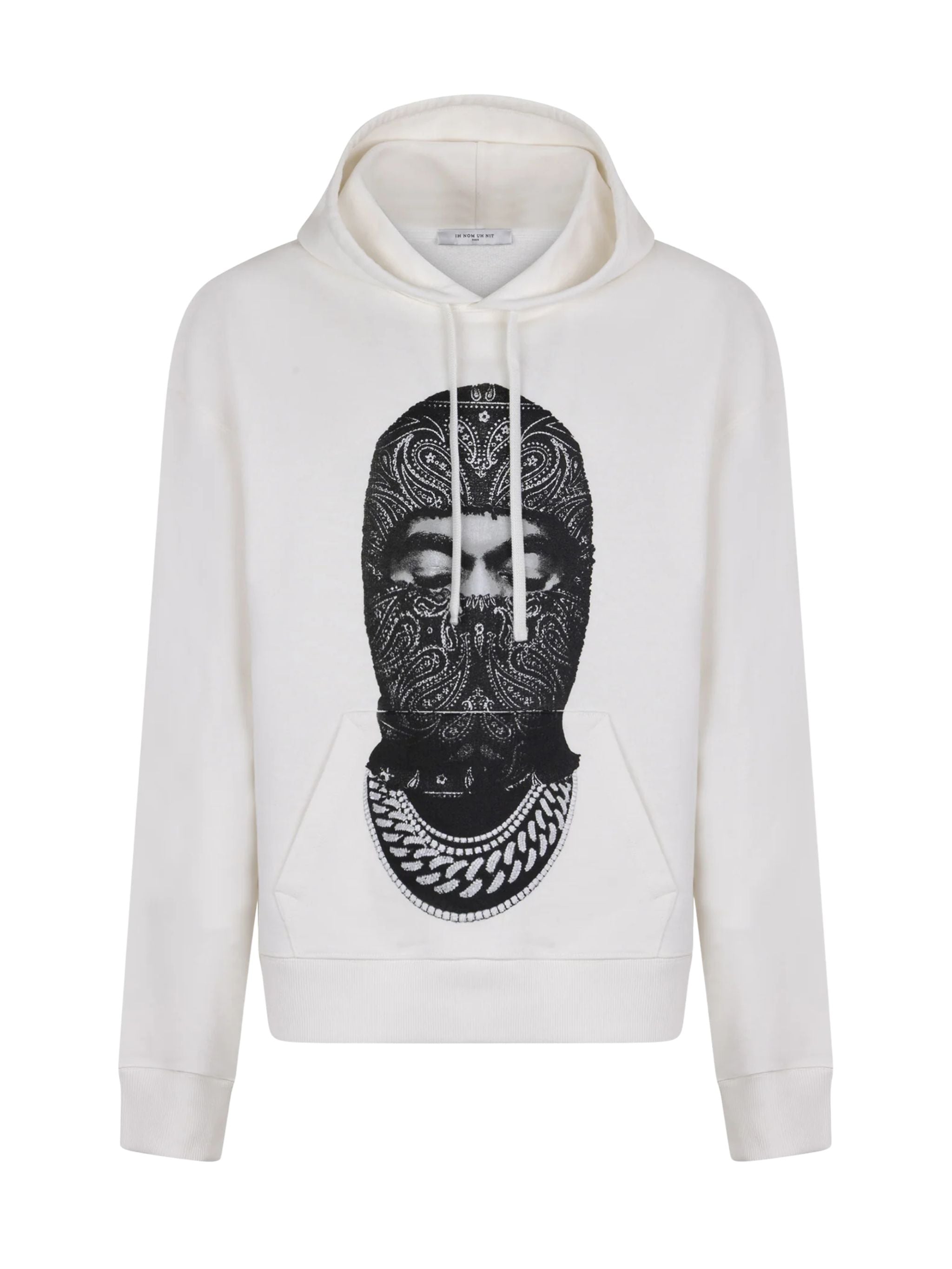 HOODIE PAISLEY MASK ON FRONT