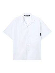 Back curved logo bowling shirt