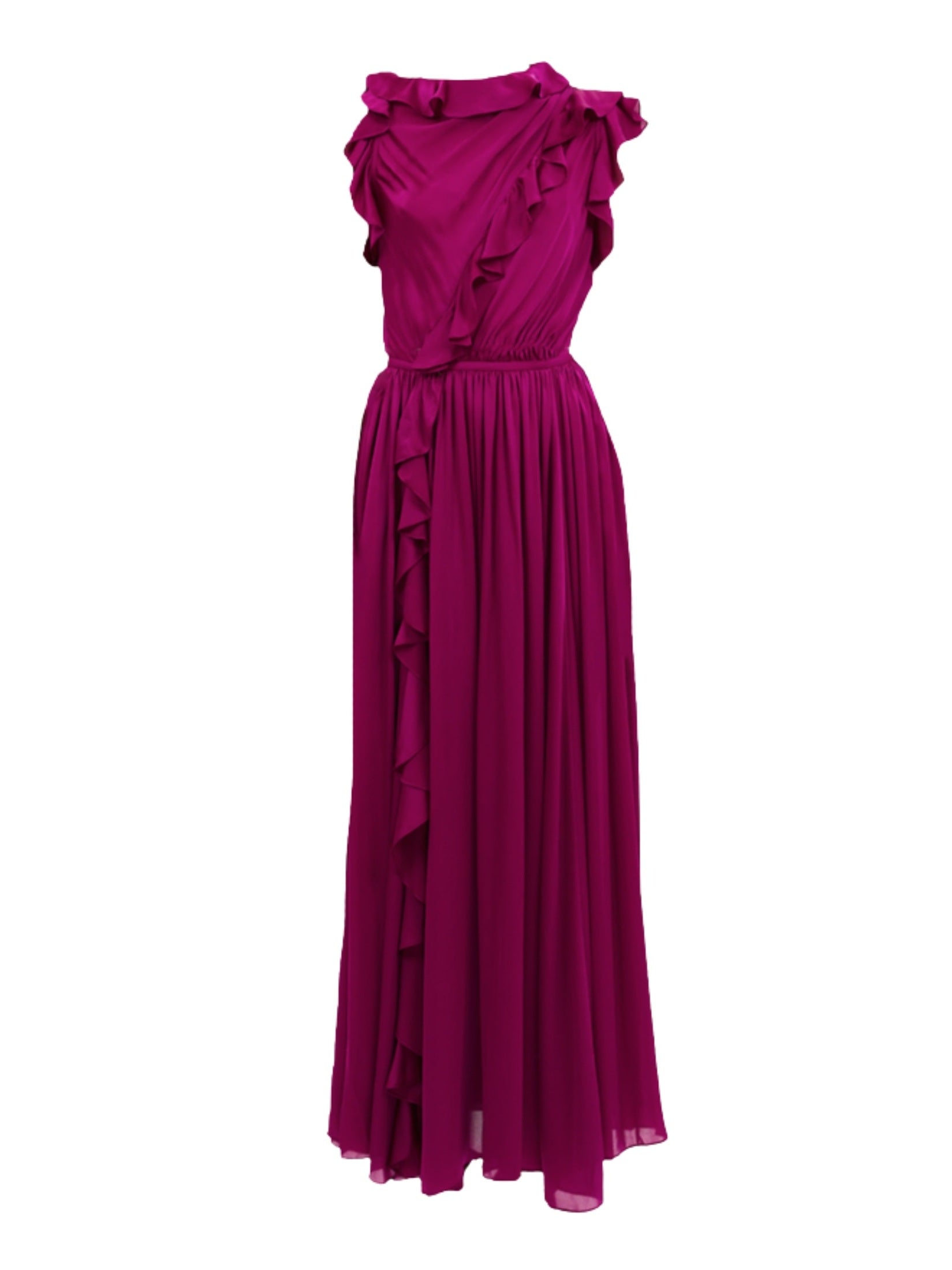 Saanvi cascading ruffles dress