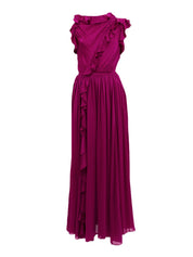 Saanvi cascading ruffles dress